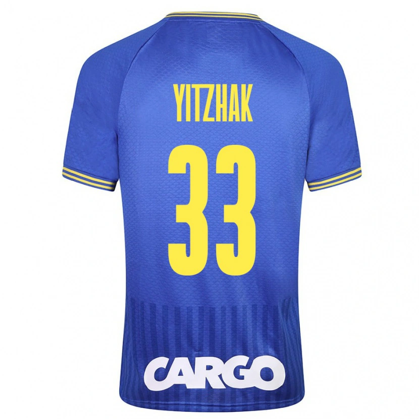 Danxen Mænd Or Yitzhak #33 Hvid Udebane Spillertrøjer 2024/25 Trøje T-Shirt