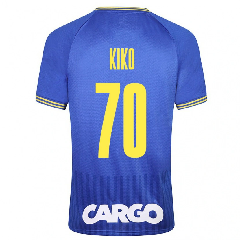 Danxen Mænd Kiko Bondoso #70 Hvid Udebane Spillertrøjer 2024/25 Trøje T-Shirt