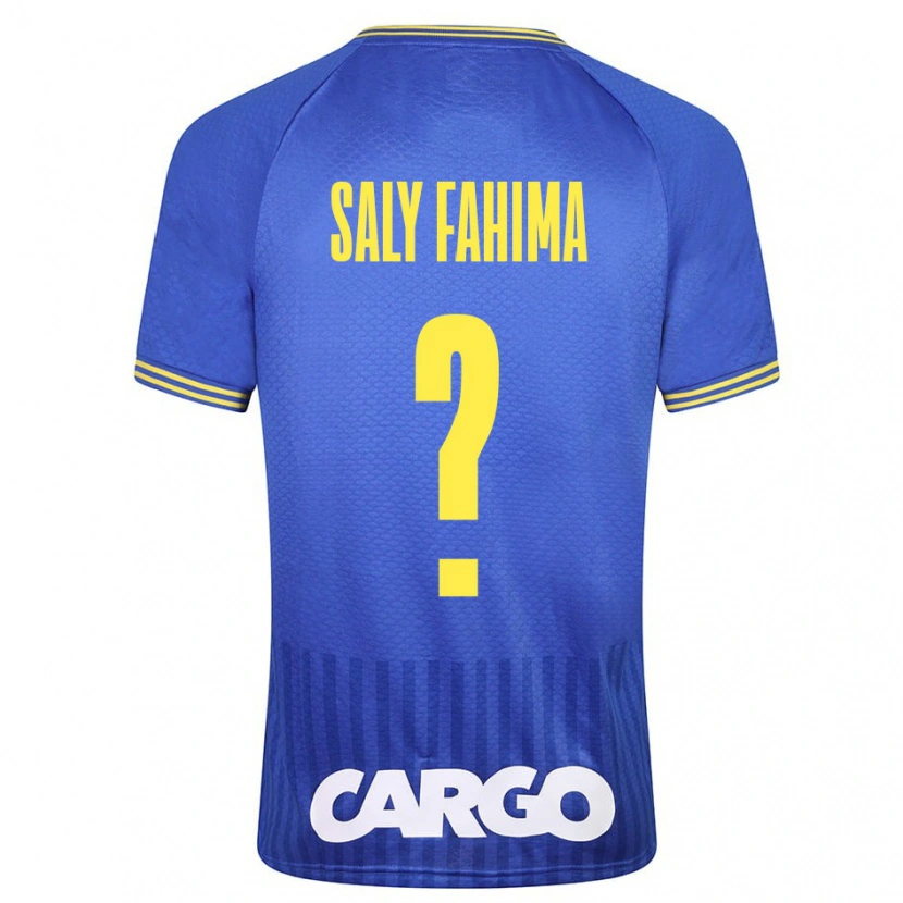 Danxen Mænd Israel Saly Fahima #0 Hvid Udebane Spillertrøjer 2024/25 Trøje T-Shirt