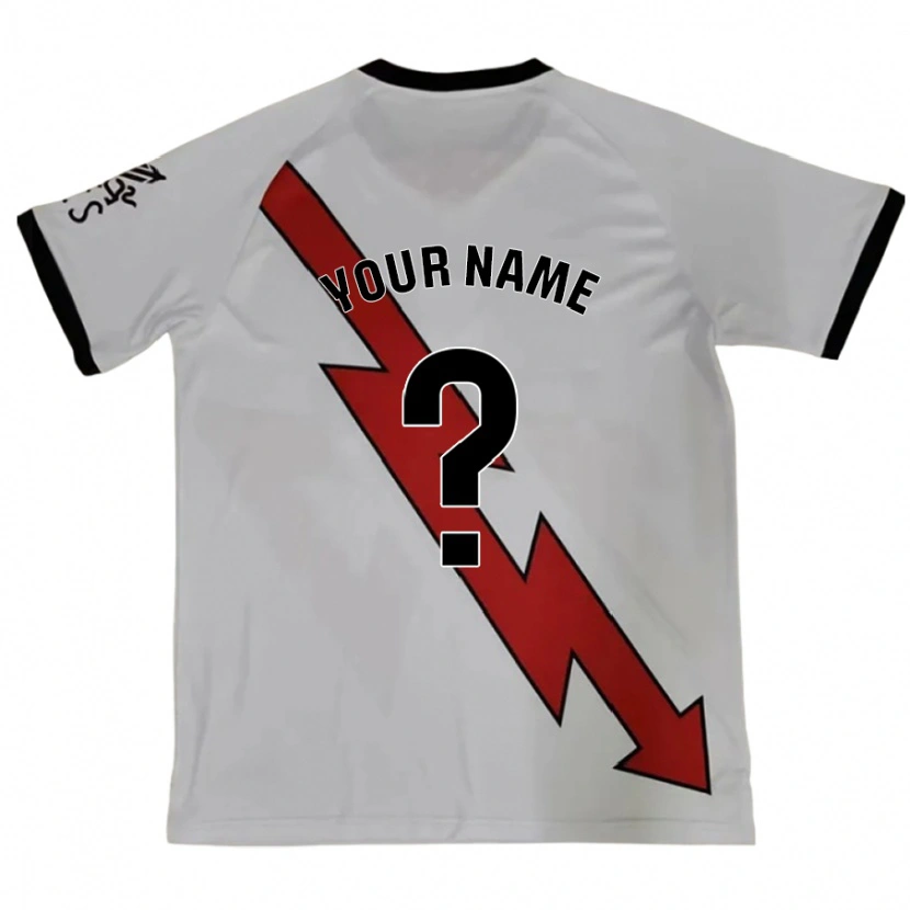 Danxen Mænd Dit Navn #0 Rød Udebane Spillertrøjer 2024/25 Trøje T-Shirt