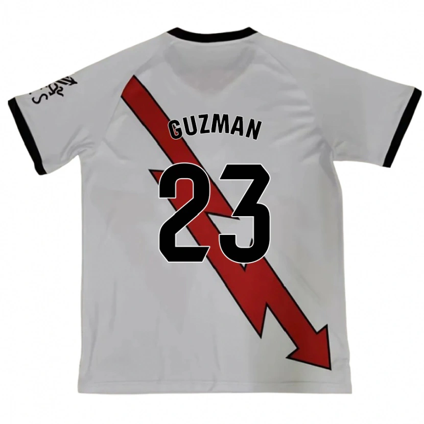 Danxen Mænd Miguel Guzmán #23 Rød Udebane Spillertrøjer 2024/25 Trøje T-Shirt