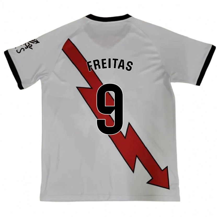 Danxen Mænd Isadora Freitas #9 Rød Udebane Spillertrøjer 2024/25 Trøje T-Shirt