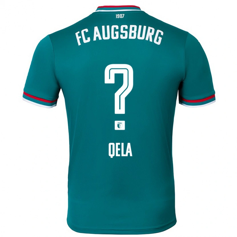 Danxen Mænd Arlind Qela #0 Mørkegrøn Udebane Spillertrøjer 2024/25 Trøje T-Shirt