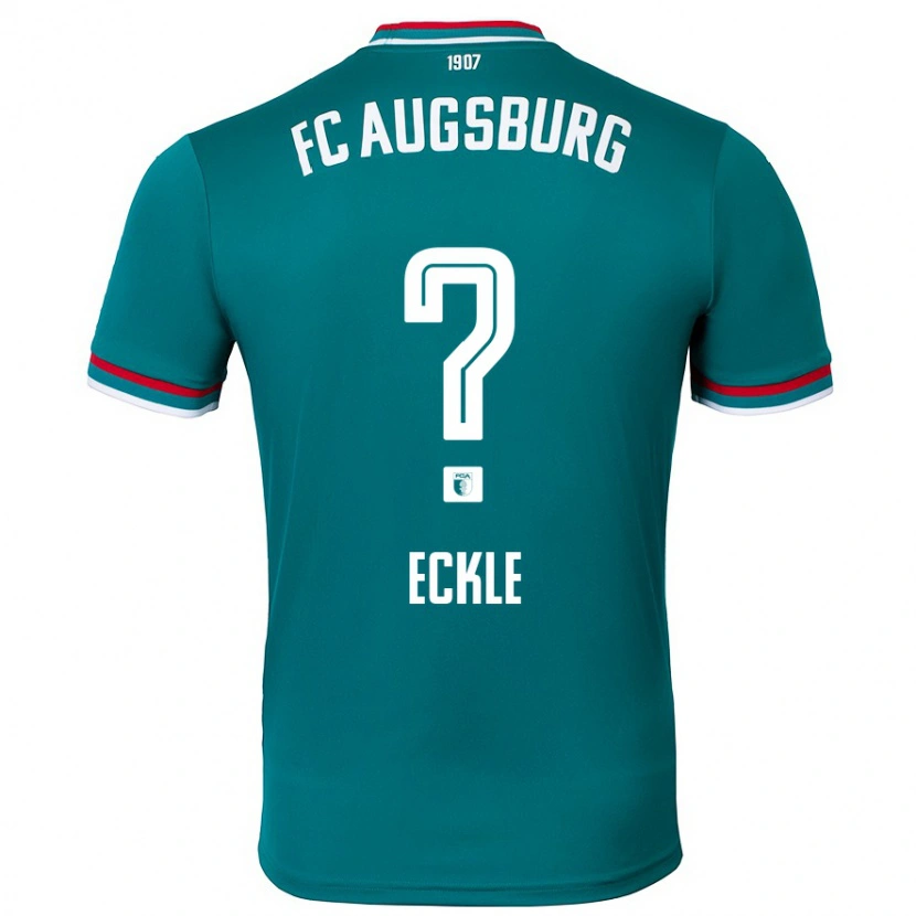 Danxen Mænd Philipp Eckle #0 Mørkegrøn Udebane Spillertrøjer 2024/25 Trøje T-Shirt