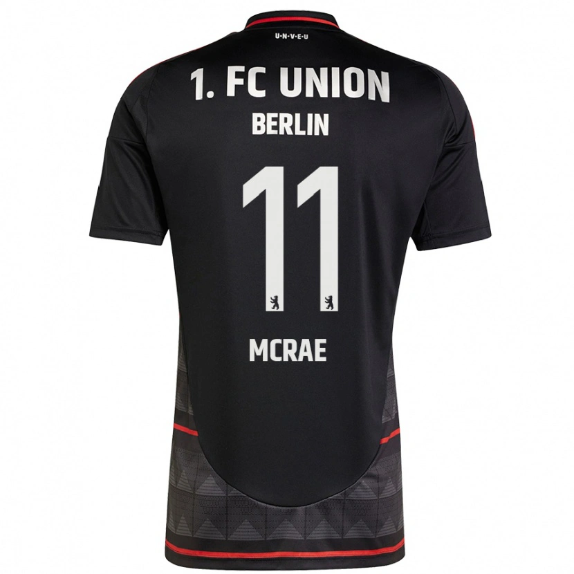 Danxen Mænd Dylan Mcrae #11 Sort Udebane Spillertrøjer 2024/25 Trøje T-Shirt