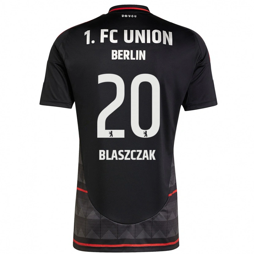 Danxen Mænd Tim Blaszczak #20 Sort Udebane Spillertrøjer 2024/25 Trøje T-Shirt