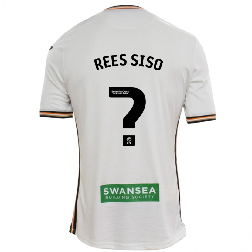 Danxen Kvinder Ramon Rees-Siso #0 Hvid Hjemmebane Spillertrøjer 2024/25 Trøje T-Shirt