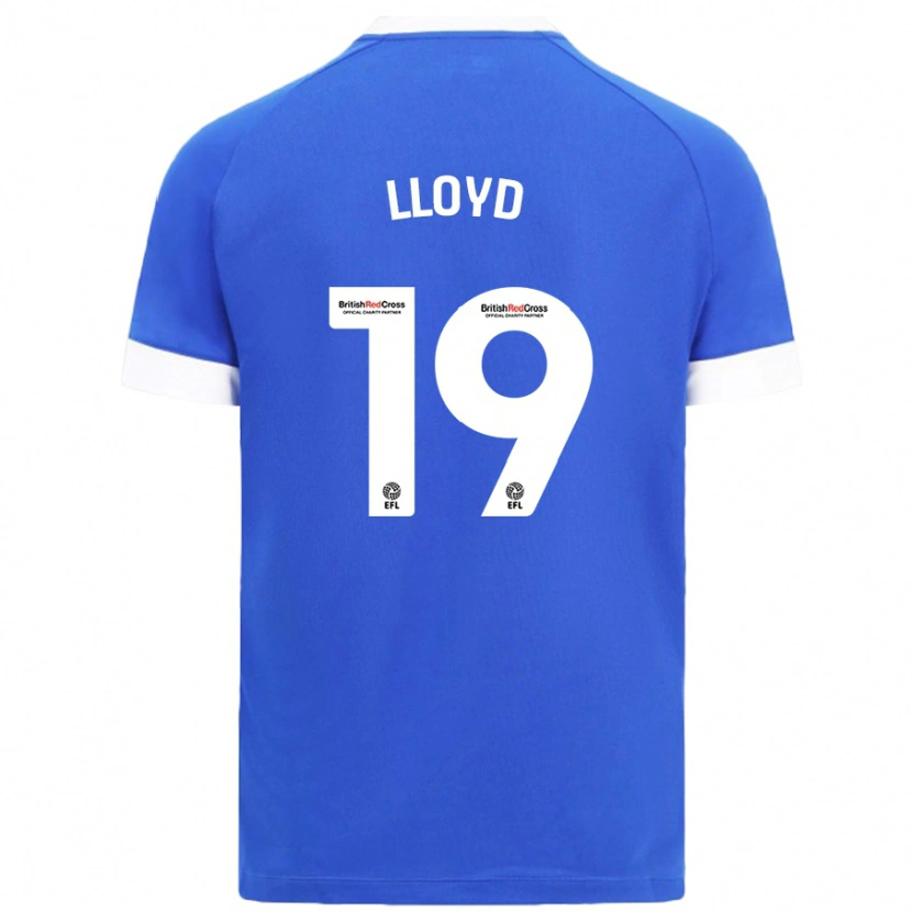 Danxen Kvinder Madison Lloyd #19 Himmelblå Hjemmebane Spillertrøjer 2024/25 Trøje T-Shirt
