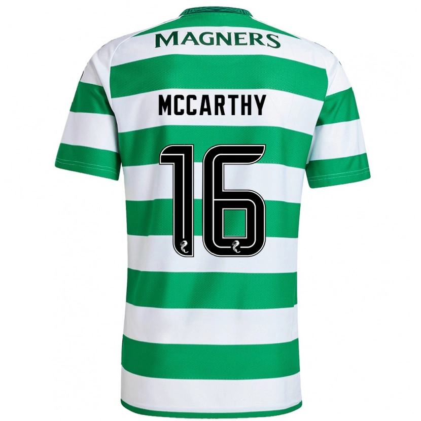 Danxen Kvinder James Mccarthy #16 Grøn Hvid Hjemmebane Spillertrøjer 2024/25 Trøje T-Shirt
