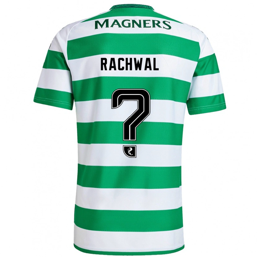 Danxen Kvinder Robert Rachwal #0 Grøn Hvid Hjemmebane Spillertrøjer 2024/25 Trøje T-Shirt