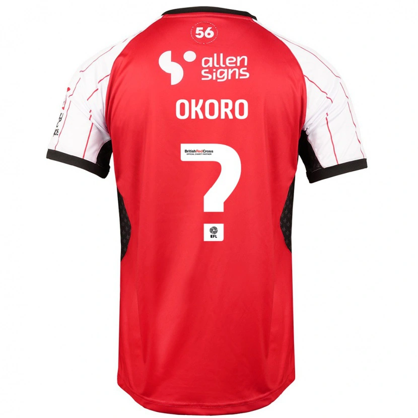 Danxen Kvinder Zane Okoro #0 Hvid Hjemmebane Spillertrøjer 2024/25 Trøje T-Shirt