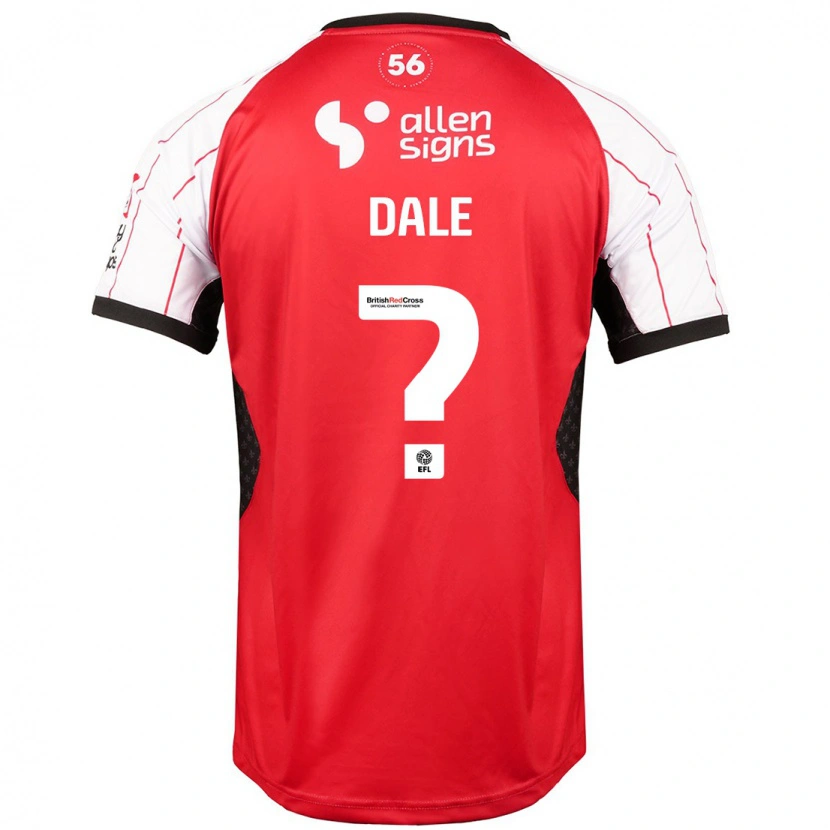 Danxen Kvinder Harry Dale #0 Hvid Hjemmebane Spillertrøjer 2024/25 Trøje T-Shirt