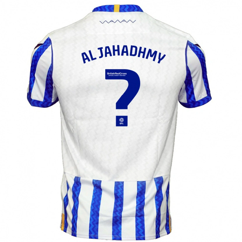 Danxen Kvinder Murtadha Al-Jahadhmy #0 Blå Hvid Hjemmebane Spillertrøjer 2024/25 Trøje T-Shirt