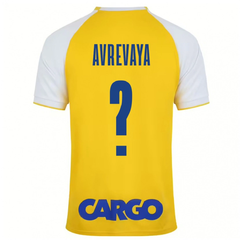 Danxen Kvinder Liroy Avrevaya #0 Gul Hvid Hjemmebane Spillertrøjer 2024/25 Trøje T-Shirt