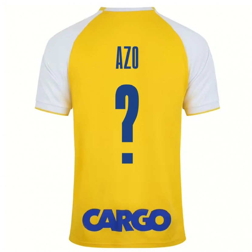 Danxen Kvinder Ori Azo #0 Gul Hvid Hjemmebane Spillertrøjer 2024/25 Trøje T-Shirt