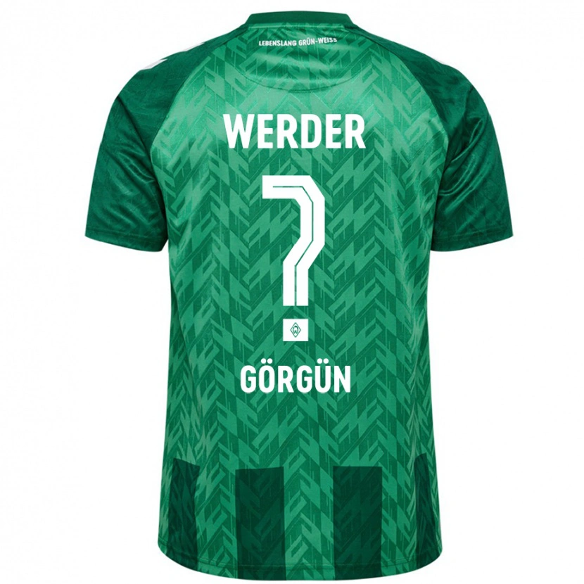 Danxen Kvinder Deniz-Erdem Görgün #0 Grøn Hjemmebane Spillertrøjer 2024/25 Trøje T-Shirt