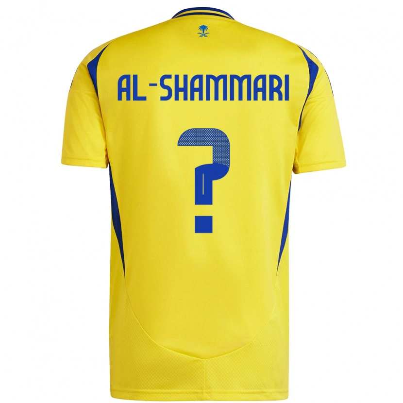 Danxen Kvinder Mansour Al-Shammari #0 Gul Blå Hjemmebane Spillertrøjer 2024/25 Trøje T-Shirt