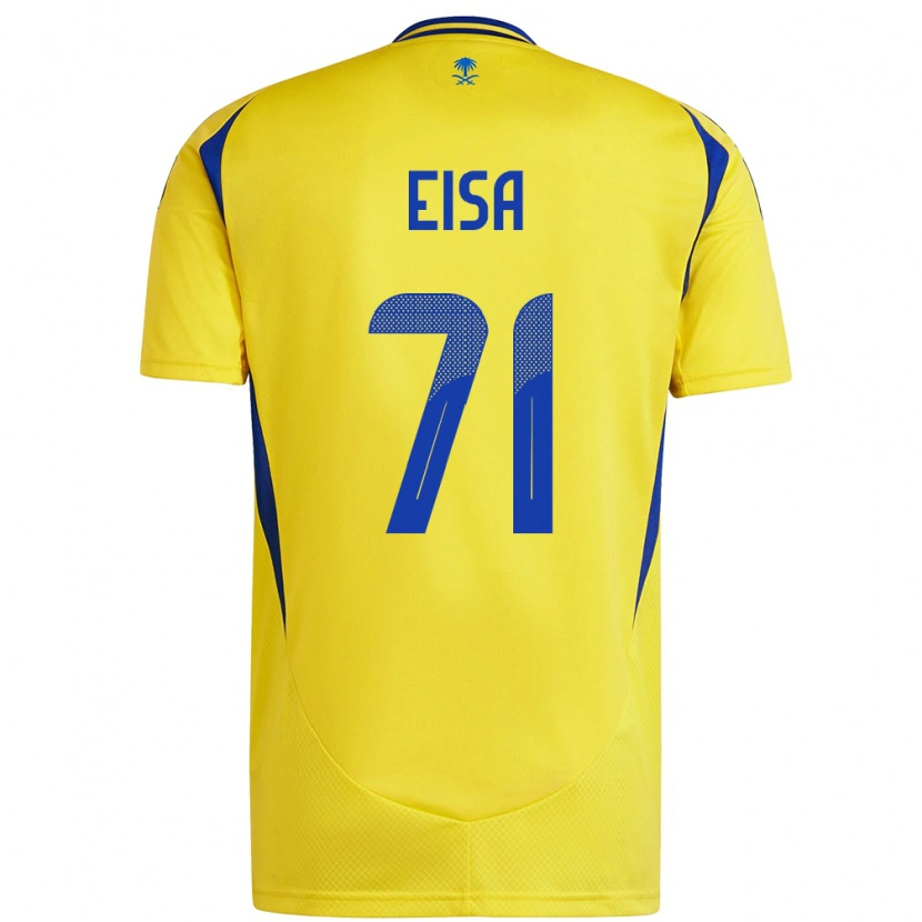 Danxen Kvinder Bayan Eisa #71 Gul Blå Hjemmebane Spillertrøjer 2024/25 Trøje T-Shirt