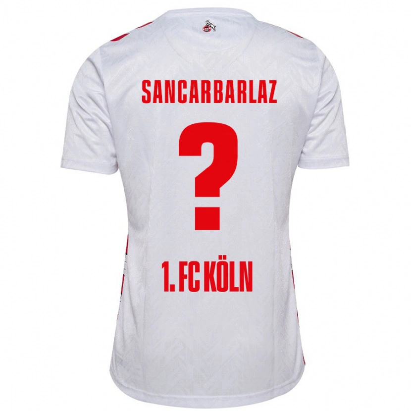 Danxen Kvinder Keyhan Sancarbarlaz #0 Hvid Rød Hjemmebane Spillertrøjer 2024/25 Trøje T-Shirt