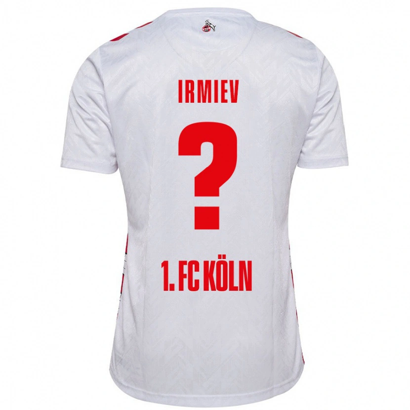 Danxen Kvinder Kristiyan Irmiev #0 Hvid Rød Hjemmebane Spillertrøjer 2024/25 Trøje T-Shirt