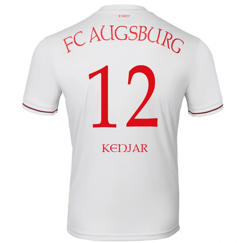 Danxen Kvinder Alen Kenjar #12 Hvid Hjemmebane Spillertrøjer 2024/25 Trøje T-Shirt