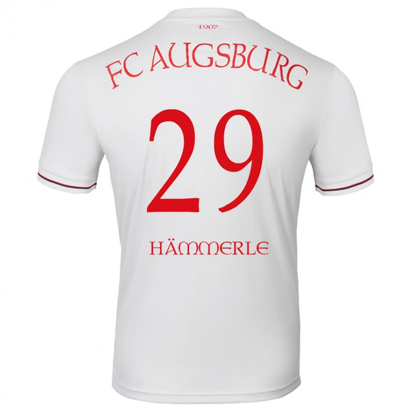 Danxen Kvinder Mauro Hämmerle #29 Hvid Hjemmebane Spillertrøjer 2024/25 Trøje T-Shirt
