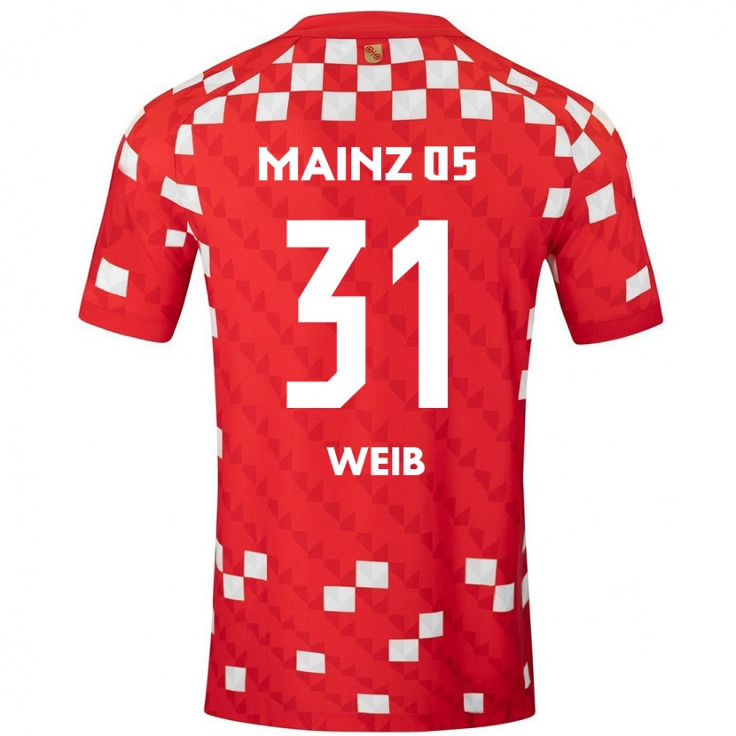 Danxen Kvinder Finja Weiß #31 Hvid Rød Hjemmebane Spillertrøjer 2024/25 Trøje T-Shirt