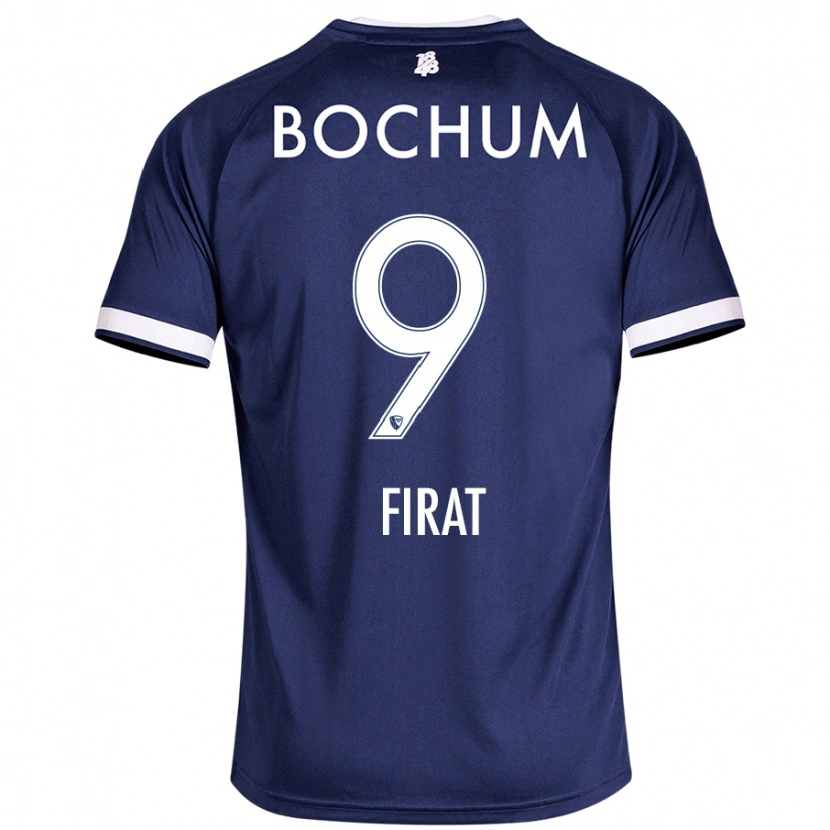 Danxen Kvinder Kaan Firat #9 Mørkeblå Hjemmebane Spillertrøjer 2024/25 Trøje T-Shirt