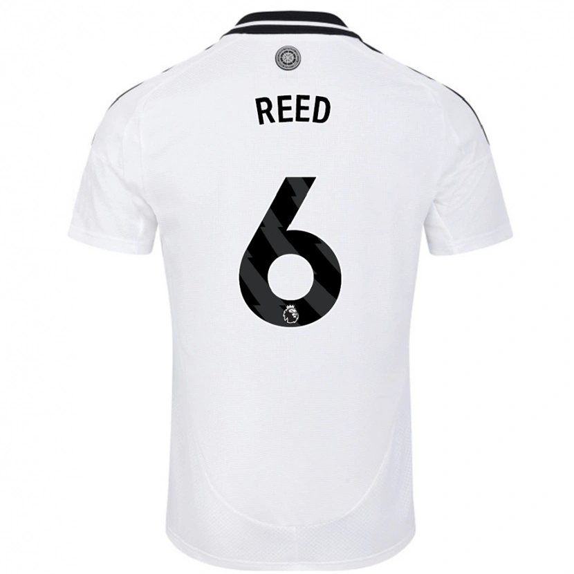 Danxen Kvinder Harrison Reed #6 Hvid Hjemmebane Spillertrøjer 2024/25 Trøje T-Shirt