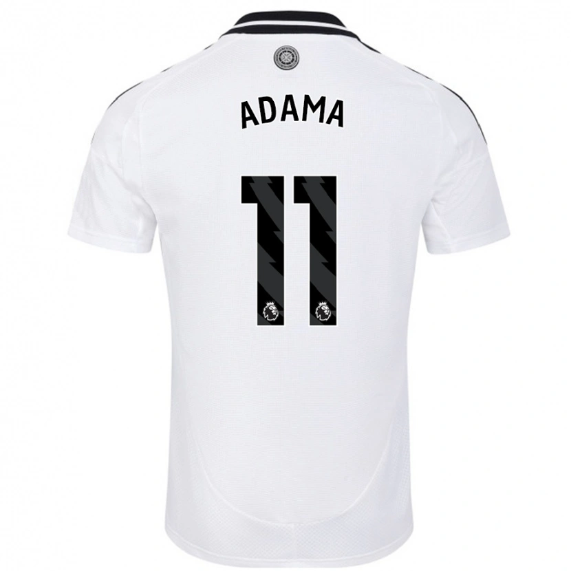 Danxen Kvinder Adama Traoré #11 Hvid Hjemmebane Spillertrøjer 2024/25 Trøje T-Shirt