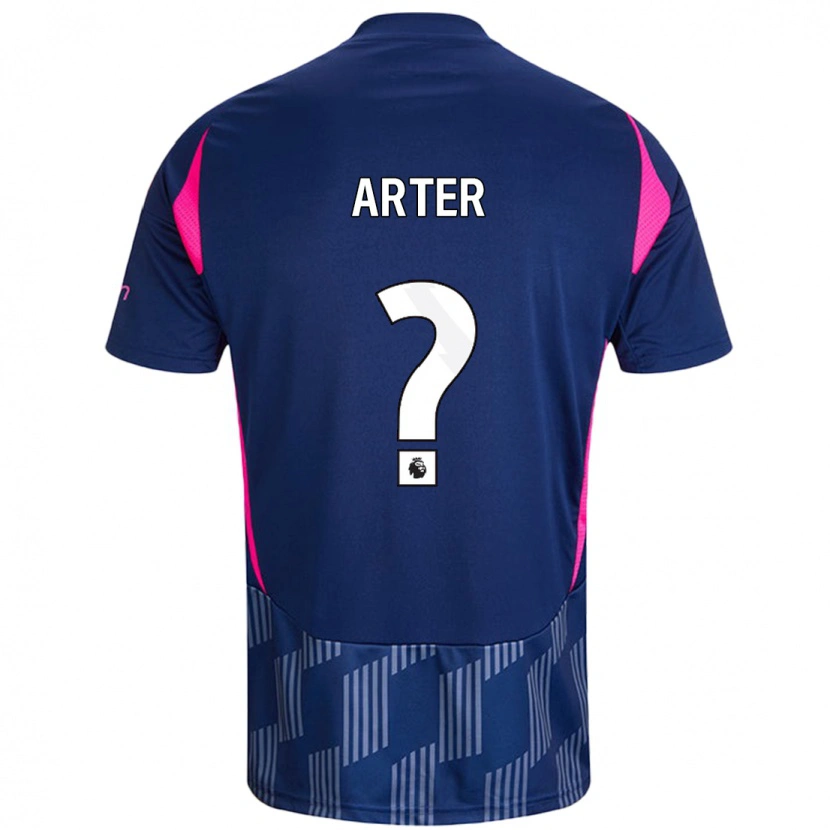 Danxen Kvinder Harry Arter #0 Kongeblå Pink Udebane Spillertrøjer 2024/25 Trøje T-Shirt