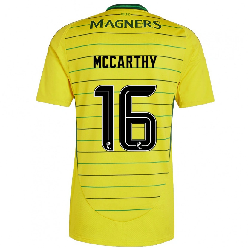 Danxen Kvinder James Mccarthy #16 Gul Udebane Spillertrøjer 2024/25 Trøje T-Shirt