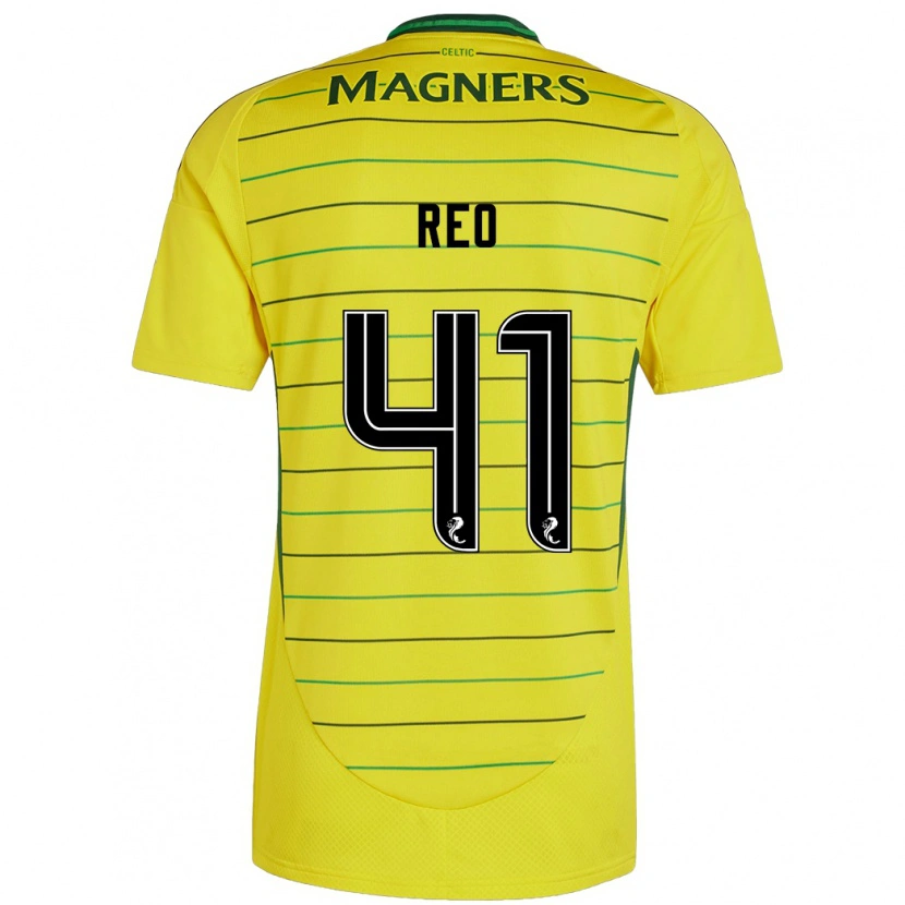 Danxen Kvinder Reo Hatate #41 Gul Udebane Spillertrøjer 2024/25 Trøje T-Shirt