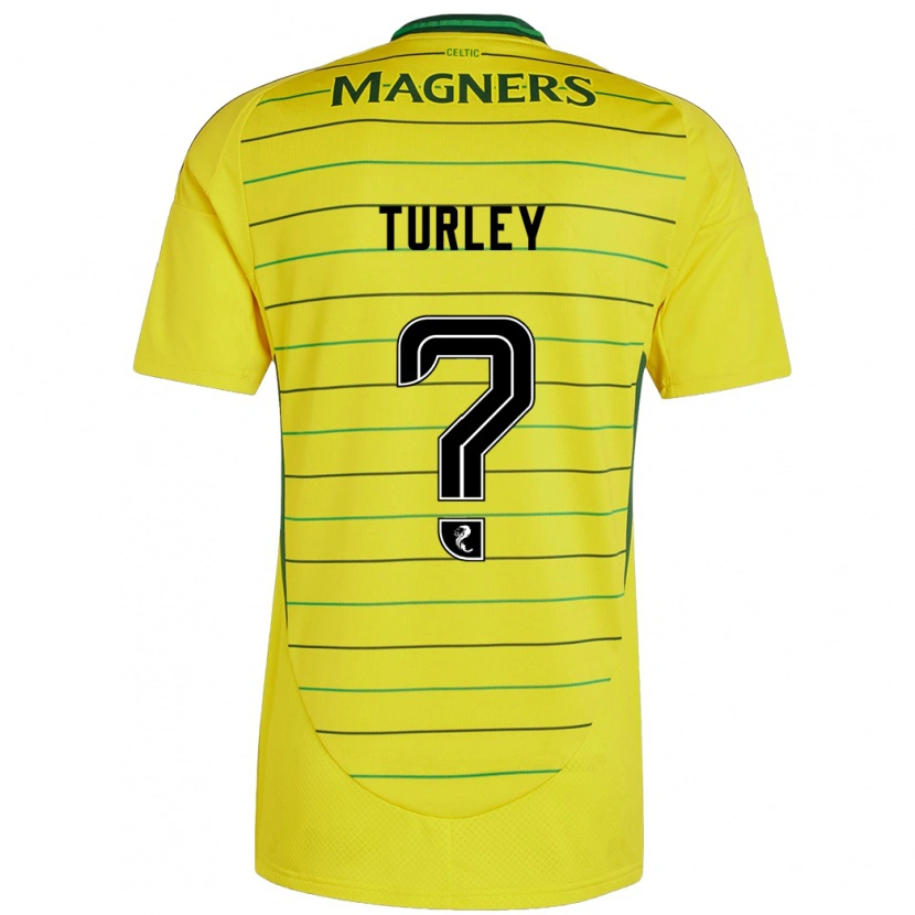 Danxen Kvinder Francis Turley #0 Gul Udebane Spillertrøjer 2024/25 Trøje T-Shirt