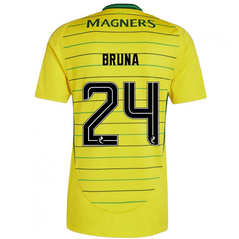 Danxen Kvinder Bruna Lourenço #24 Gul Udebane Spillertrøjer 2024/25 Trøje T-Shirt