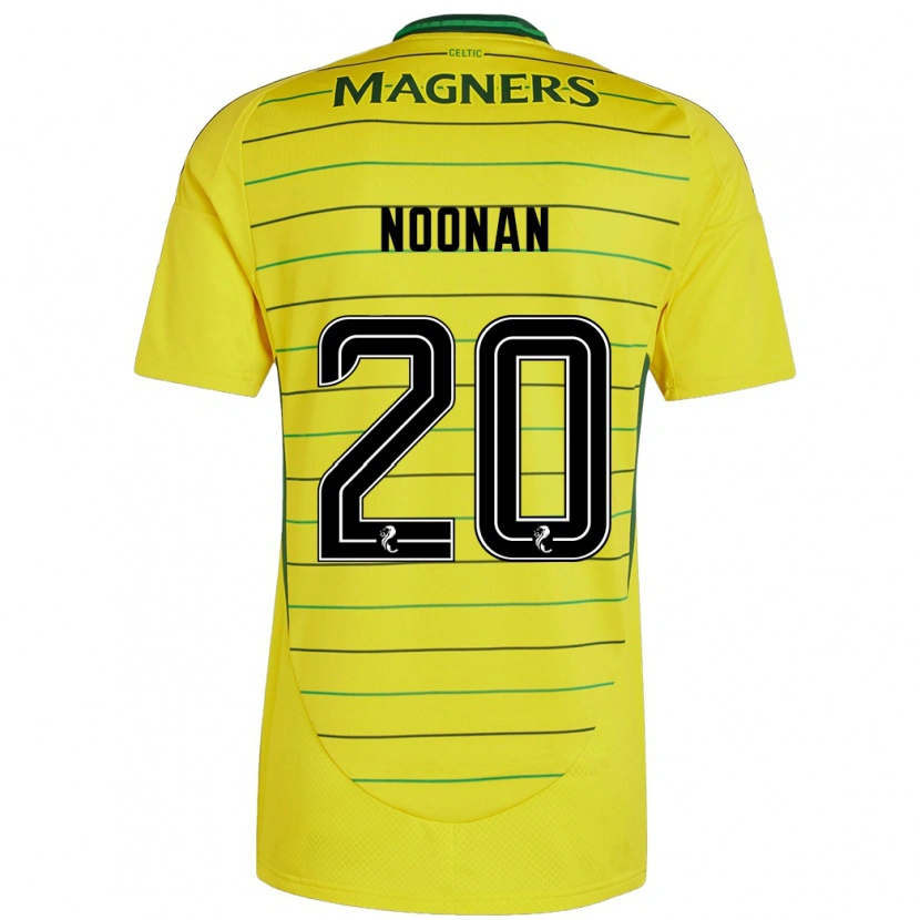 Danxen Kvinder Saoirse Noonan #20 Gul Udebane Spillertrøjer 2024/25 Trøje T-Shirt