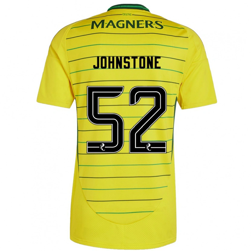 Danxen Kvinder Rachael Johnstone #52 Gul Udebane Spillertrøjer 2024/25 Trøje T-Shirt
