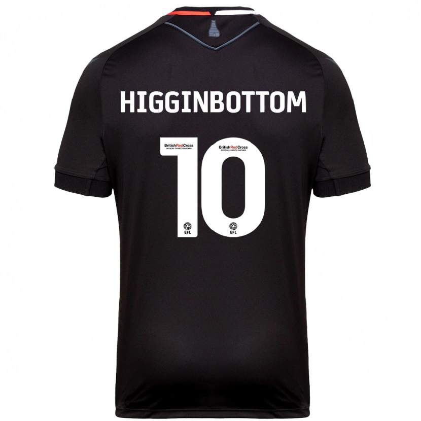 Danxen Kvinder Alice Higginbottom #10 Sort Udebane Spillertrøjer 2024/25 Trøje T-Shirt