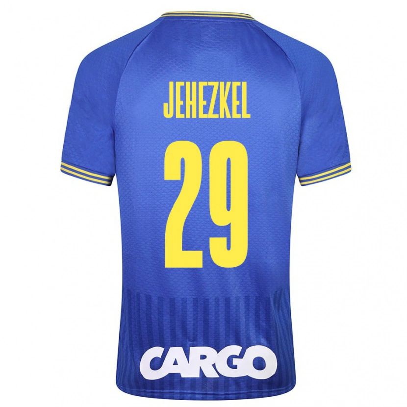 Danxen Kvinder Sagiv Jehezkel #29 Hvid Udebane Spillertrøjer 2024/25 Trøje T-Shirt