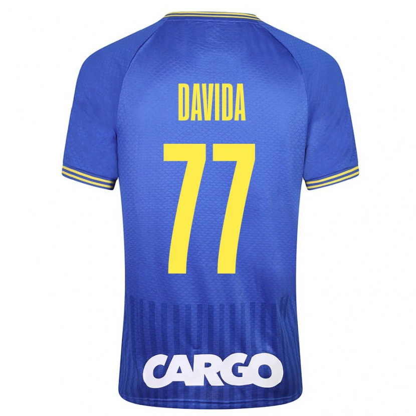 Danxen Kvinder Osher Davida #77 Hvid Udebane Spillertrøjer 2024/25 Trøje T-Shirt