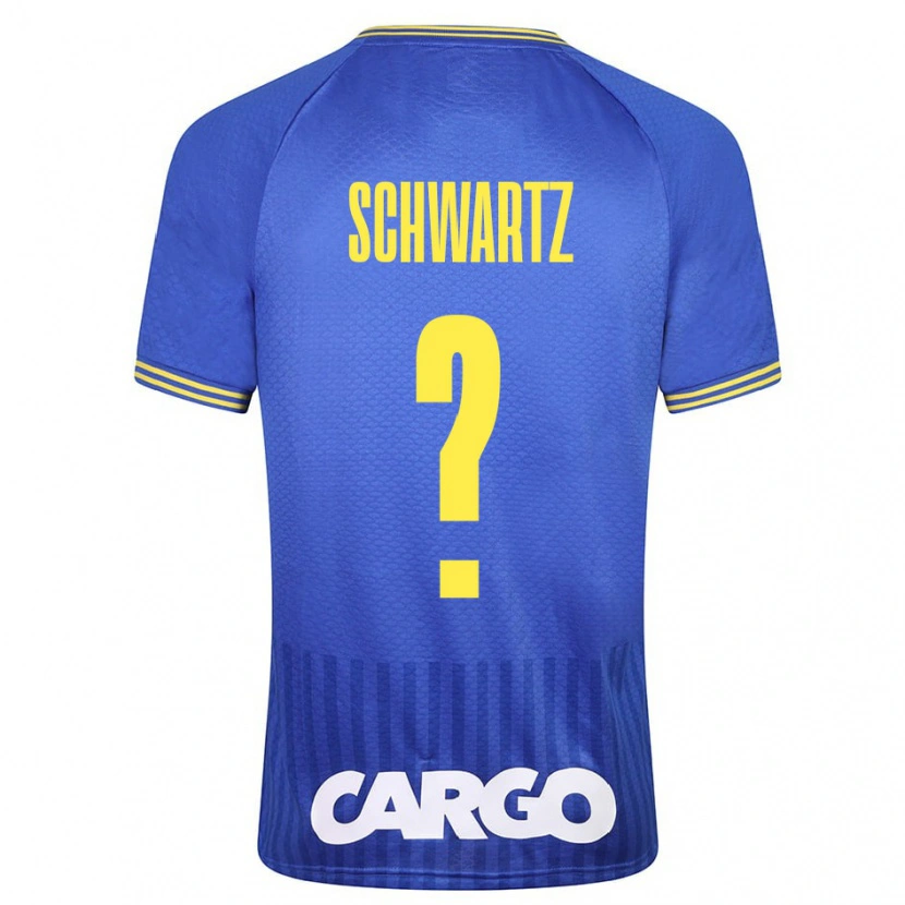 Danxen Kvinder Noam Schwartz #0 Hvid Udebane Spillertrøjer 2024/25 Trøje T-Shirt