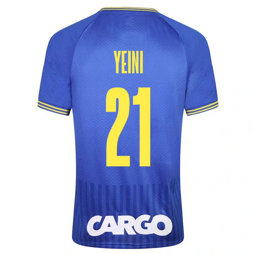 Danxen Kvinder Sheran Yeini #21 Hvid Udebane Spillertrøjer 2024/25 Trøje T-Shirt