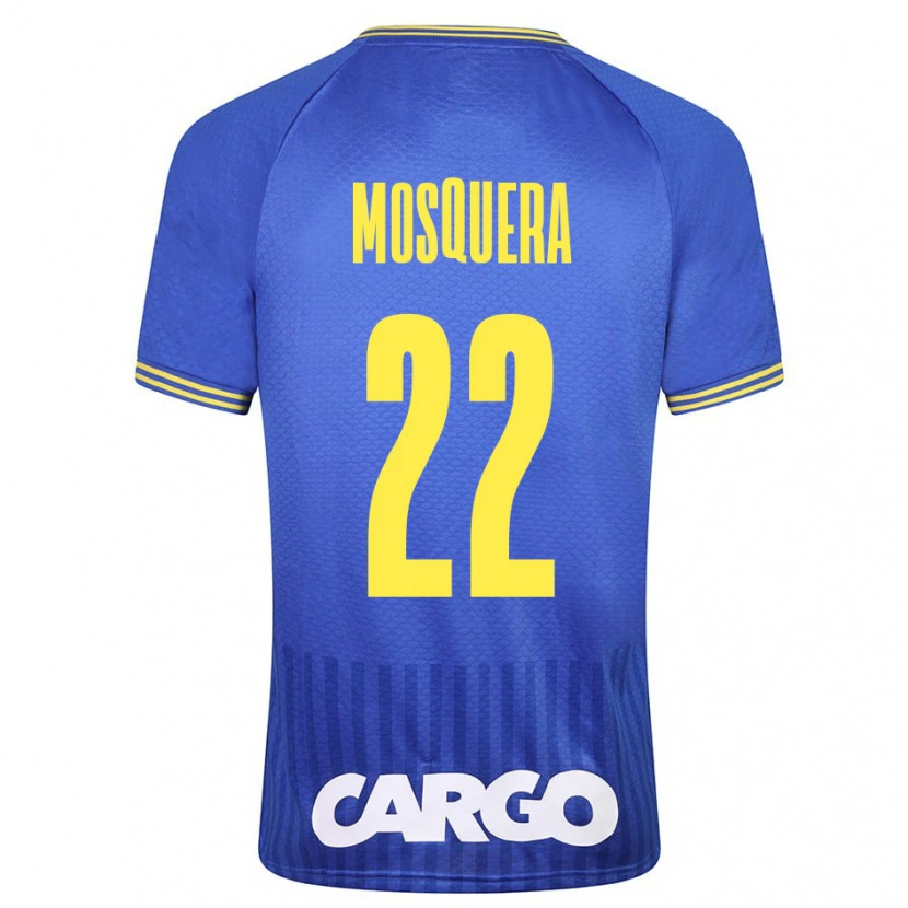 Danxen Kvinder Orlando Mosquera #22 Hvid Udebane Spillertrøjer 2024/25 Trøje T-Shirt