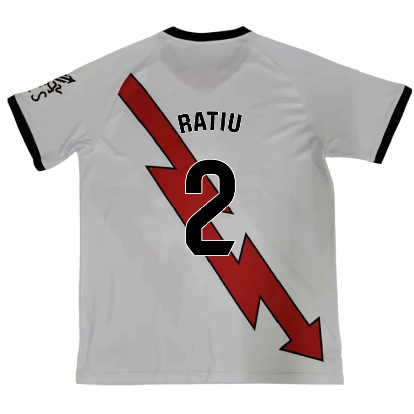Danxen Kvinder Andrei Rațiu #2 Rød Udebane Spillertrøjer 2024/25 Trøje T-Shirt
