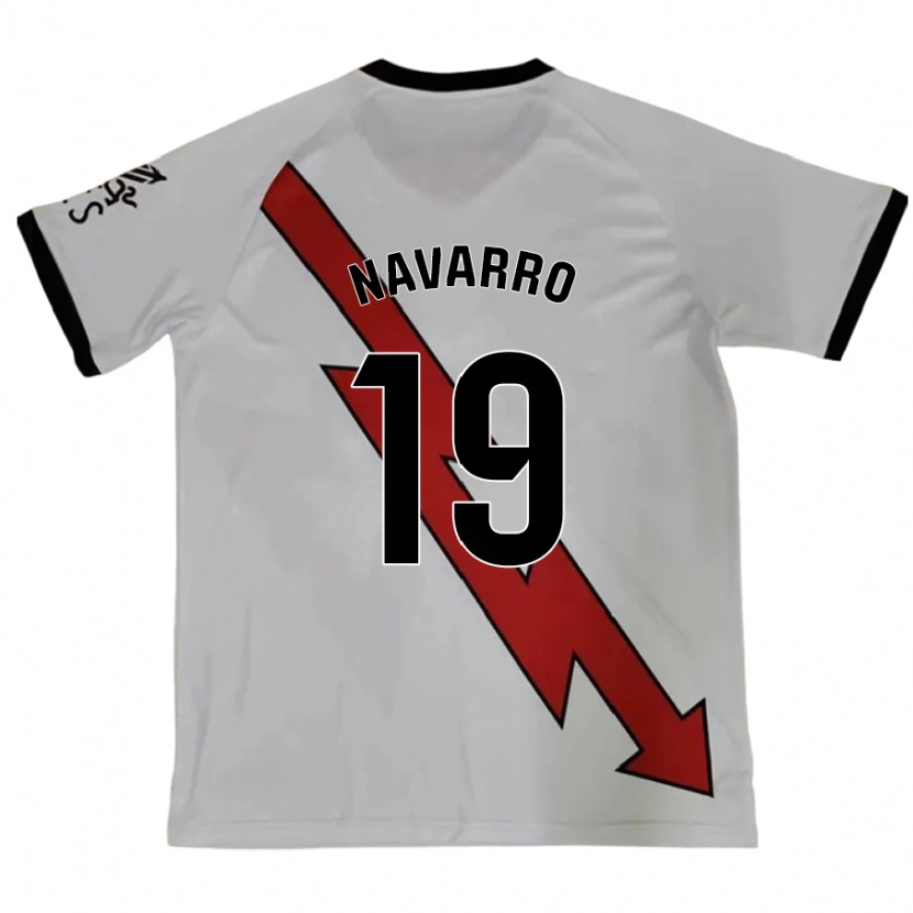 Danxen Kvinder Manu Navarro #19 Rød Udebane Spillertrøjer 2024/25 Trøje T-Shirt