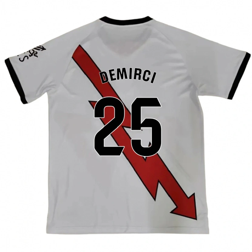 Danxen Kvinder Mert Demirci #25 Rød Udebane Spillertrøjer 2024/25 Trøje T-Shirt