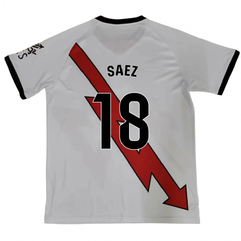 Danxen Kvinder Camila Sáez #18 Rød Udebane Spillertrøjer 2024/25 Trøje T-Shirt
