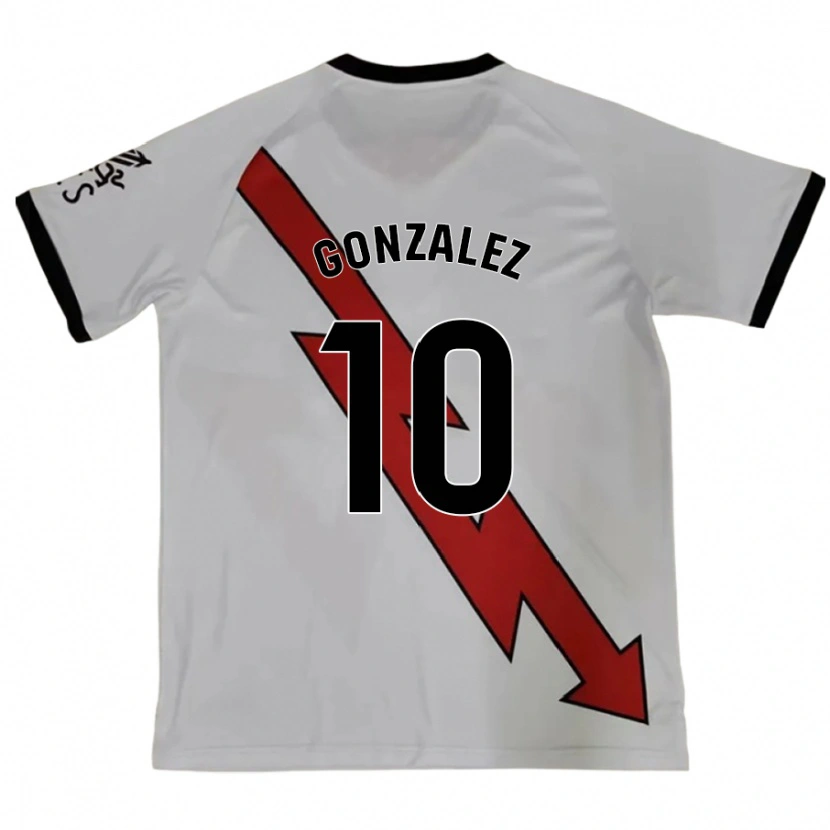 Danxen Kvinder Alba Gonzalez Perez #10 Rød Udebane Spillertrøjer 2024/25 Trøje T-Shirt