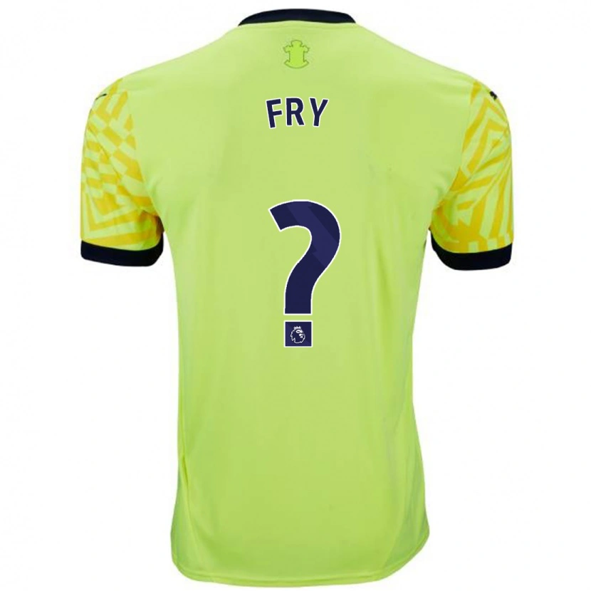 Danxen Kvinder Max Fry #0 Gul Udebane Spillertrøjer 2024/25 Trøje T-Shirt