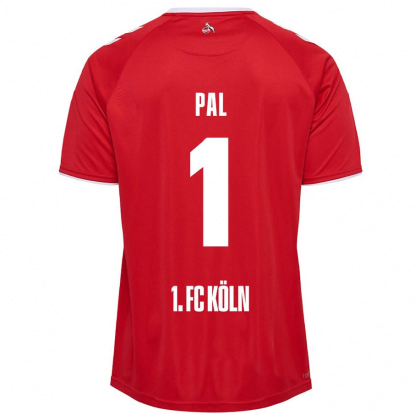 Danxen Kvinder Jasmin Pal #1 Rød Hvid Udebane Spillertrøjer 2024/25 Trøje T-Shirt